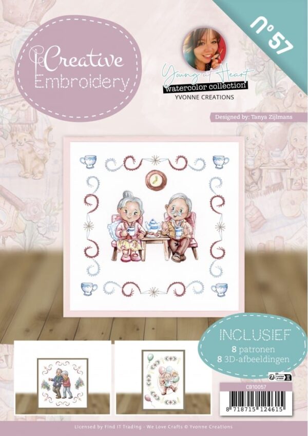 Creative Embroidery 57 - Yvonne Creations - Young at Heart CB10057