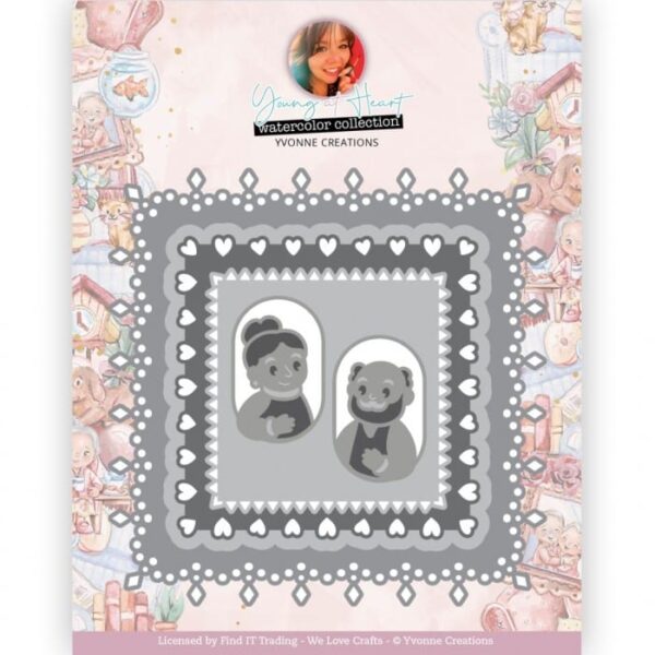 Dies - Yvonne Creations - Young at Heart - Grandparents YCD10340