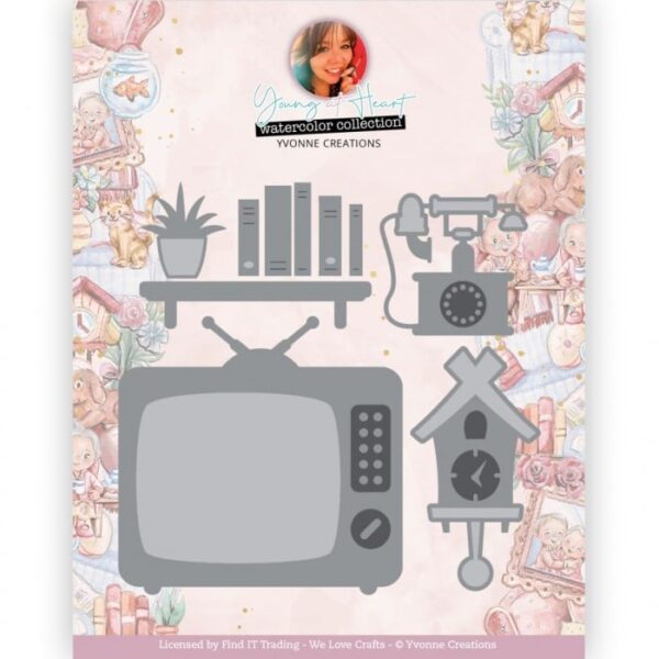 Dies - Yvonne Creations - Young at Heart - Home Accessoires YCD10341
