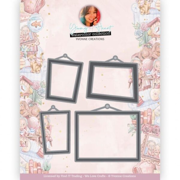Dies - Yvonne Creations - Young at Heart - Photoframes YCD10343