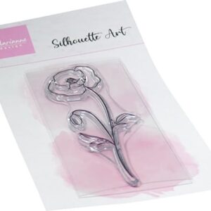 Clear Stamp Silhouette Art - Poppy CS1160