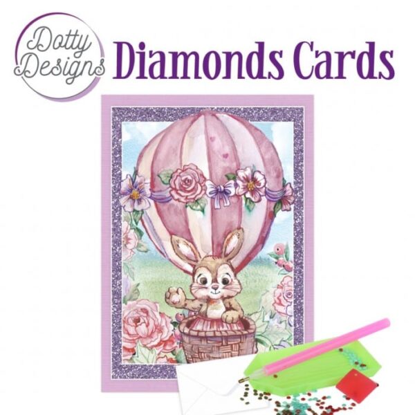 Dotty Designs Diamond Cards - Hot Air Balloon DDDC1170