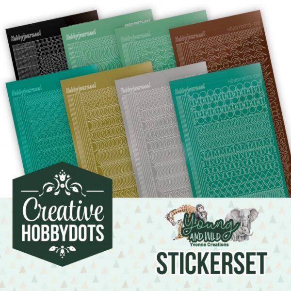 Stickerset Creative Hobbydots 47 CHSTS047