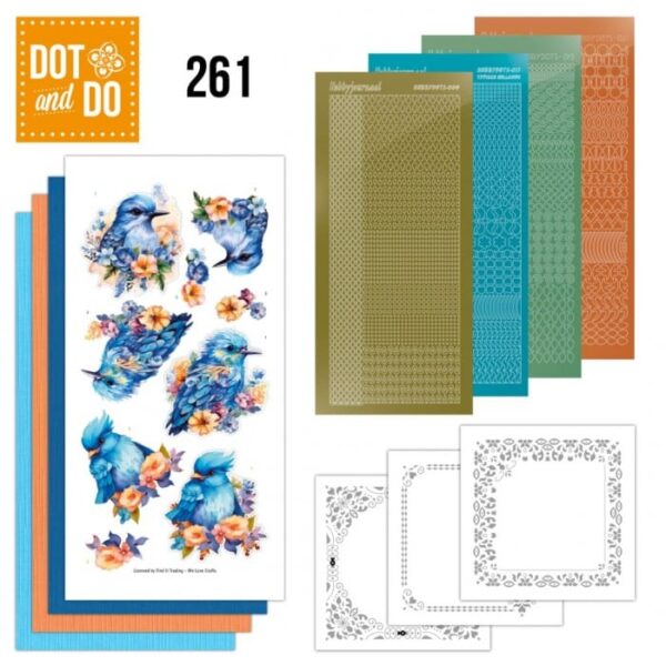 Dot and Do 261 - Berrie's Beauties - Blue Bird DODO261