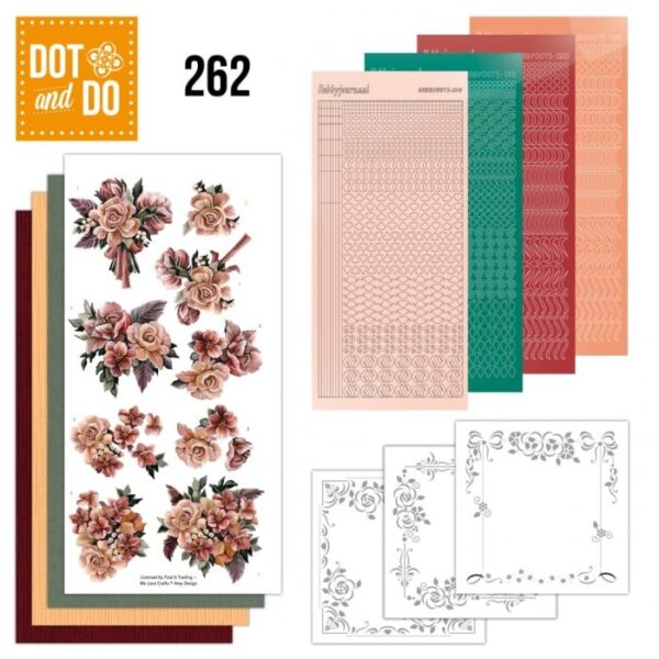Dot and Do 262 - Amy Design - Pink Roses DODO262
