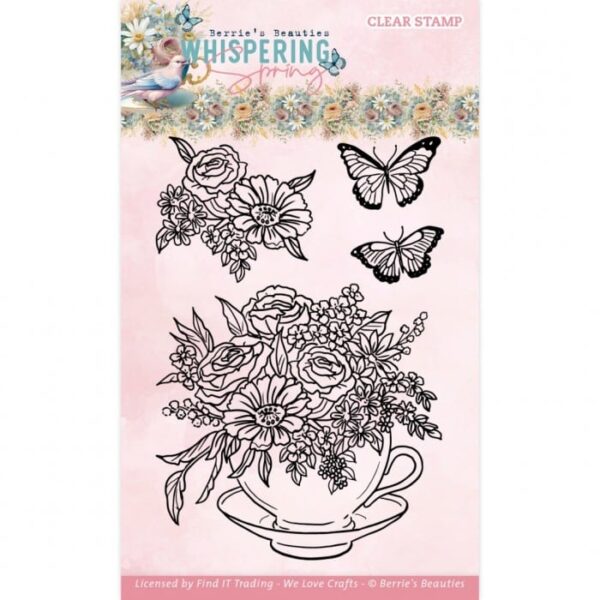 Clear Stamps - Berries Beauties - Whispering Spring - Tea BBCS10003