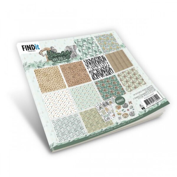 Paperpack - Yvonne Creations - Young and Wild - Design YCPP10069