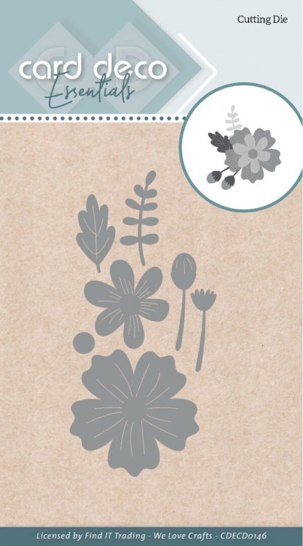 Card Deco Essentials - Cutting Dies - Structure Flower CDECD0146