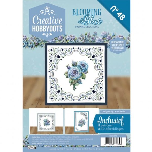 Creative Hobbydots 48 - Blooming Blue CH10048