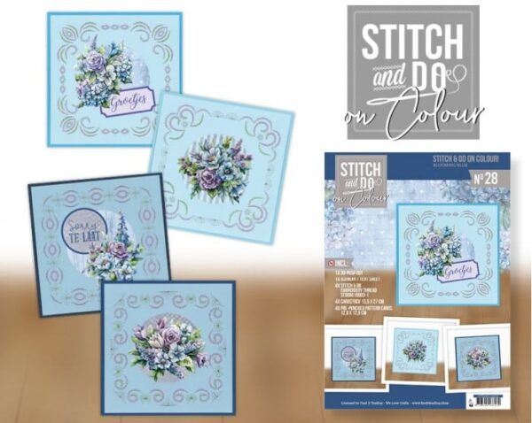 Stitch and do on Colour 28 - Blooming Blue