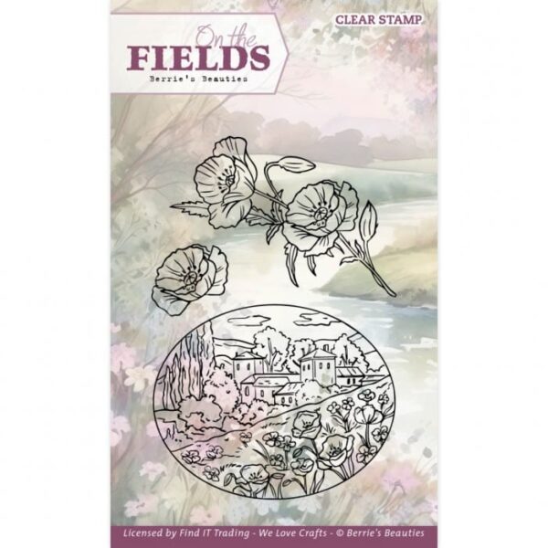 Clear Stamps - Berries Beauties - On the Fields - Poppy BBCS10006