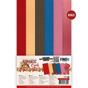 Linen Cardstock Pack - Berries Beauties - Romantic Birds - 4K BB-4K-10004
