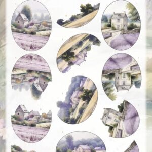 3D Cutting Sheets - Berries Beauties - On the Fields - Lavender CD12164