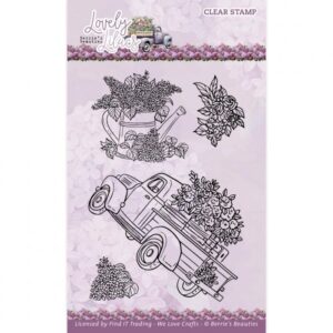 Clear Stamps - Berries Beauties - Lovely Lilacs - Pick-up Truck BBCS10009