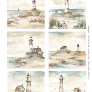 Scenery Push out - Berries Beauties - Lighthouse - Square BBSC10036