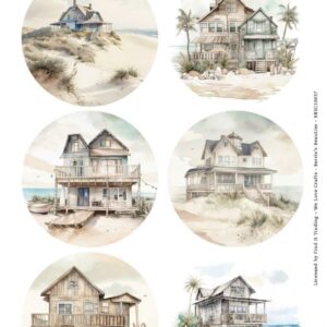 Scenery Push out - Berries Beauties - Beach House - Round BBSC10037