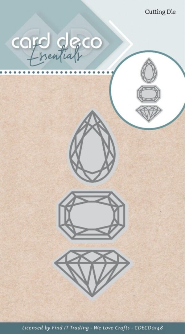Card Deco Essentials - Cutting Dies - Diamond CDECD0148