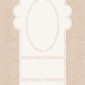 Stencil - Card Deco Essentials - Lovely Lilacs 1 CDEST024
