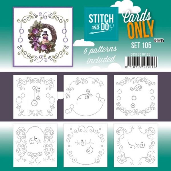 Stitch and Do - Cards Only 4K - Set 105 COSTDO10105