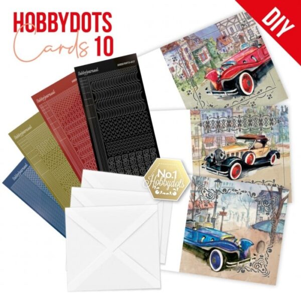 Dot and Do Cards 10 - Cars DODOPP010