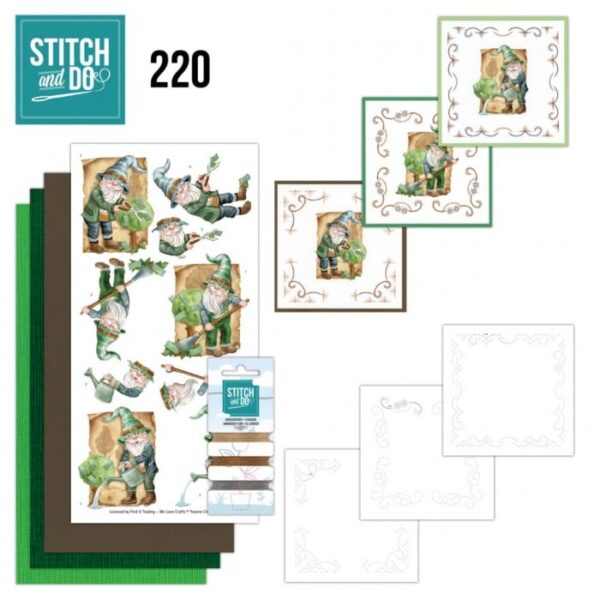 Stitch and Do 220 - Garden Gnomes STDO220