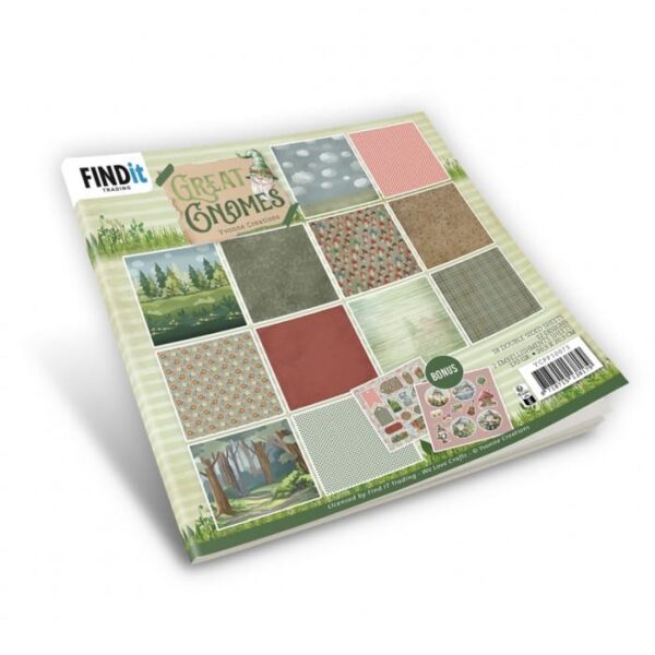 Paperpack - Yvonne Creations - Great Gnomes - Design YCPP10073