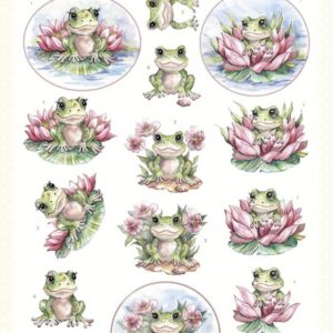 3D Cutting Sheets - Yvonne Creations - Happy Frog CD12089