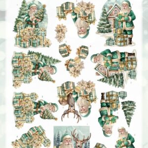 3D Cutting Sheets - Amy Design - Enchanting Christmas - Santa CD12192