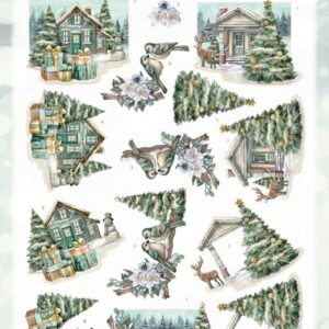 3D Cutting Sheets - Amy Design - Enchanting Christmas - VillageCD12193
