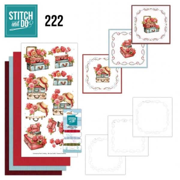 Stitch and Do 222 - Yvonne Creations - Rose Decorations STDO222