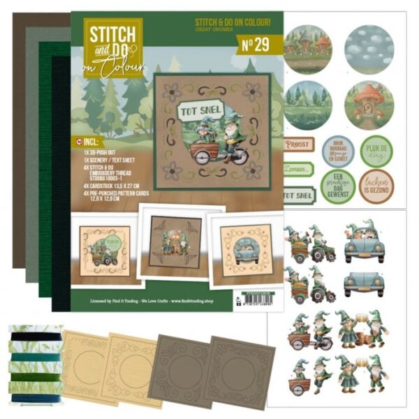 Stitch and do on Colour 29 - Great Gnomes STDOOC10029