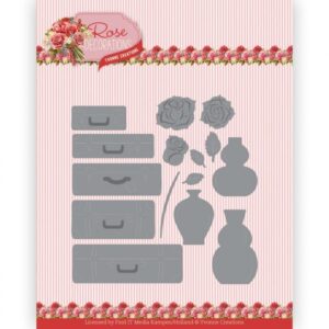 Dies - Yvonne Creations - Rose Decorations - Roses and Suitcases YCD10355