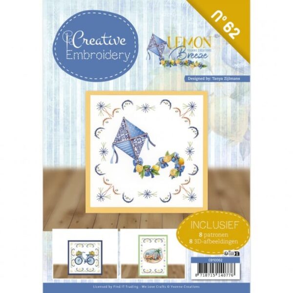 Creative Embroidery 62 - Yvonne Creations - Lemon Breeze CB10062