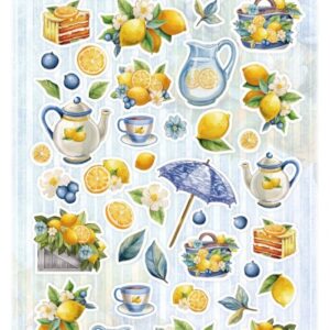 Cutting Sheets - Yvonne Creations - Lemon Breeze - Small Elements CD12207