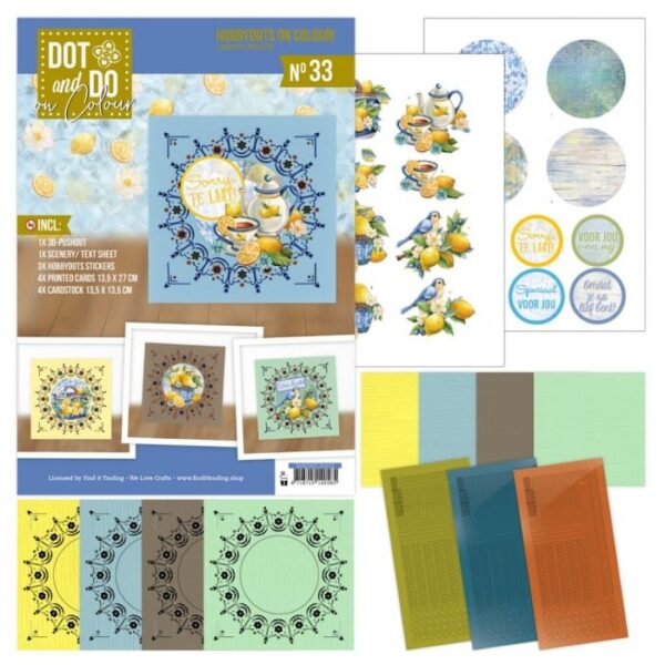 Hobbydots on Colour 33 - Lemon Breeze DODOOC10033