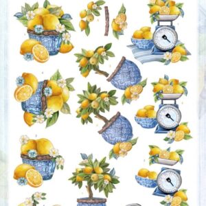 3D Push Out - Yvonne Creations - Lemon Breeze - Lemon Tree SB10945