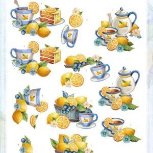 3D Push Out - Yvonne Creations - Lemon Breeze - Lemon Tea SB10947