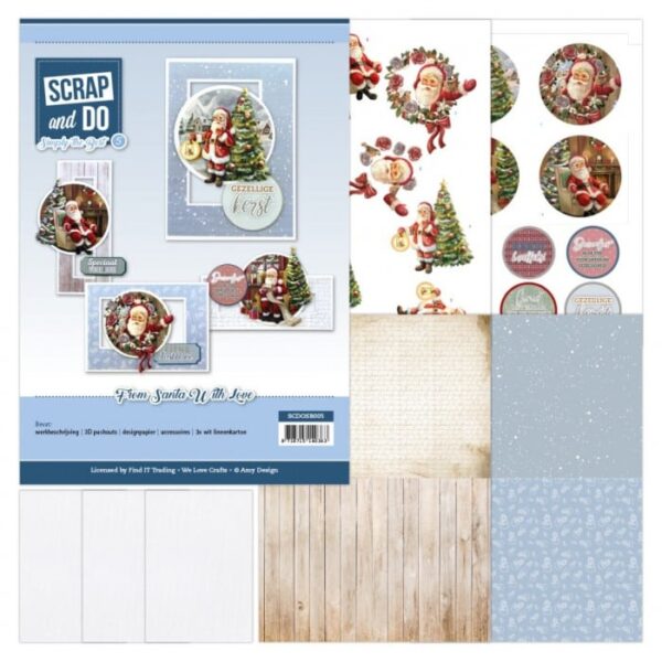 Scrap and Do Simply the Best 5 - Amy Design - From Santa with Love SCDOSB005