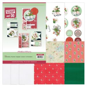 Scrap and Do Simply the Best 6 - Jeanines Art - Christmas Flowers SCDOSB006
