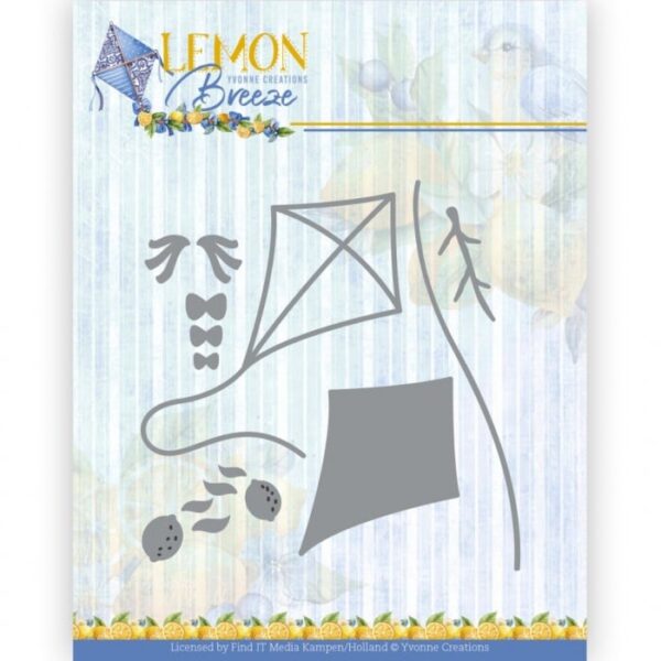 Dies - Yvonne Creations - Lemon Breeze - Lemon Kite YCD10357