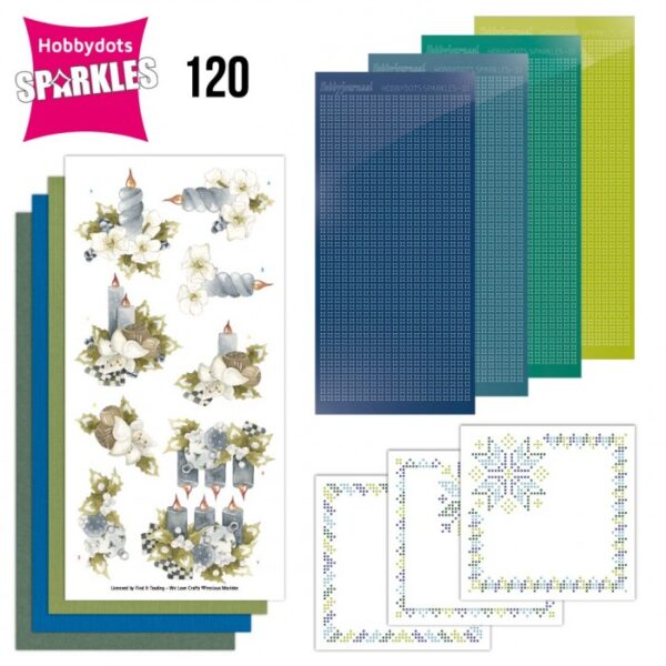 Sparkles 120 - Precious Marieke - Christmas Blues SPDO120