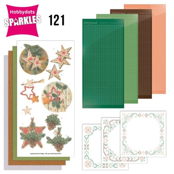 Sparkles 121 -  Jeanines Art - Wooden Christmas SPDO121