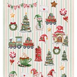 Cutting Sheets - Yvonne Creations - Gnome for Christmas - Small Elements CD12214