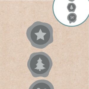 Card Deco Essentials - Cutting Dies - Wax seal CDECD0151