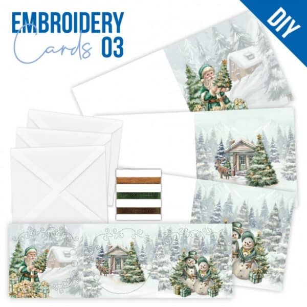 Stitch and Do Cards - Amy Design - Enchanting Christmas STDOPP003