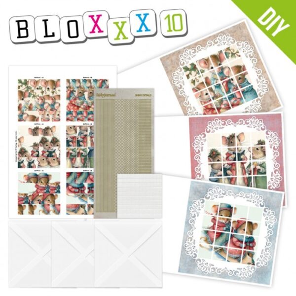 Bloxxx 10 - Christmas Mice BLPP010