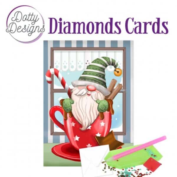 Doty Designs Diamond Cards - Christmas Gnome 2 DDDC1180