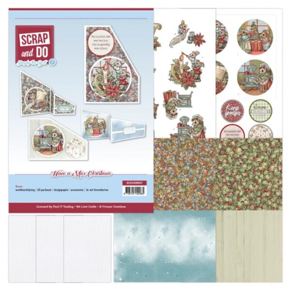Scrap and Do Simply the Best 7 - Yvonne Creations - Have a Mice Christmas SCDOSB007