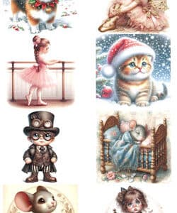 Fairybells 3-D setje nr 1  99079/001