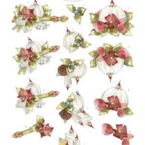 3D Cutting Sheets - Precious Marieke - Ruby Candles CD12181
